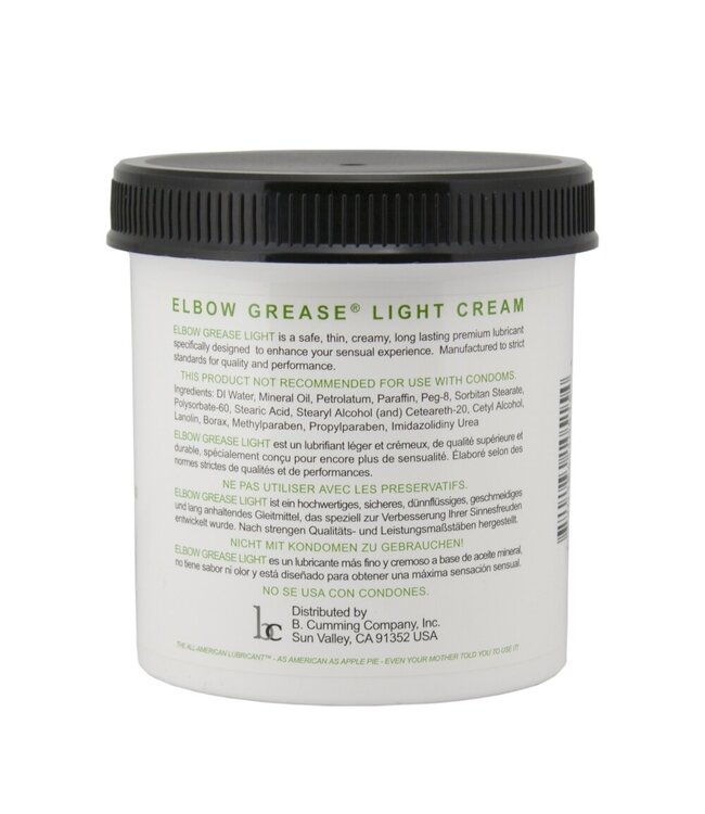 Elbow Grease Elbow Grease - Light Cream Jar - 443 ml