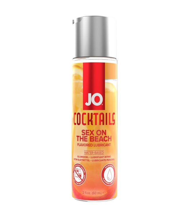 System JO JO - H2O Glijmiddel Cocktails Sex on the Beach - 60 ml