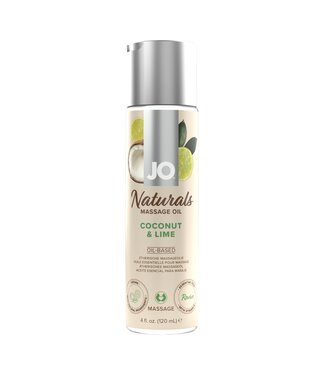 System JO System JO - Naturals Massage Oil Coconut En Lime - 120 ml
