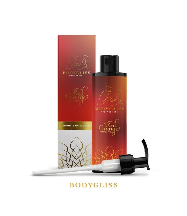 BodyGliss BodyGliss - Massage Olie En Glijmiddel in 1 Rode Sinaasappel - 150 ml