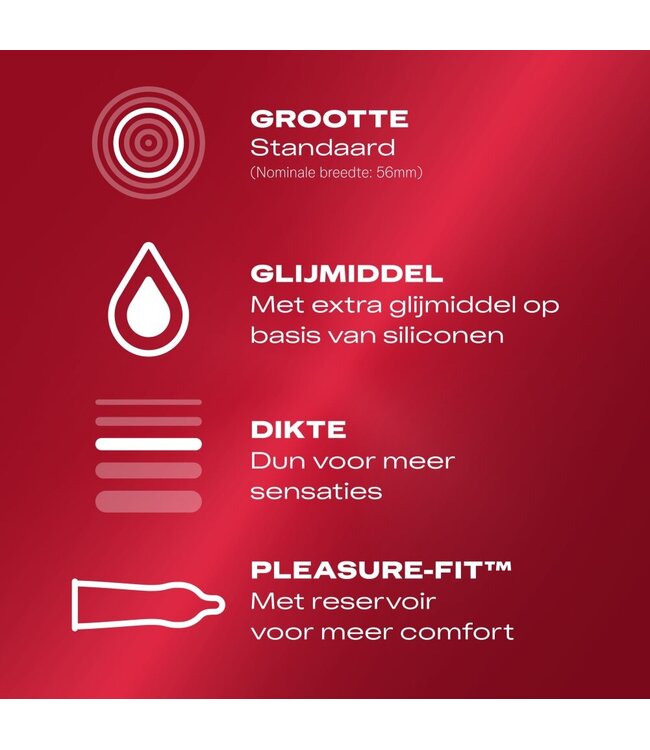 Durex Durex Thin Feel Condooms Extra Dun - 10 stuks