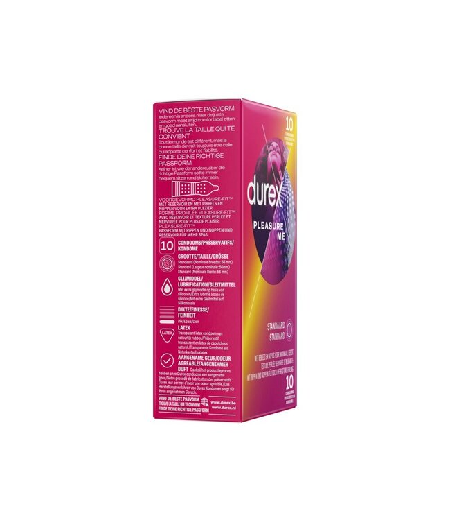 Durex Durex Pleasure Me Condooms - 10 stuks