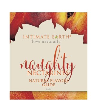 Intimate Earth Intimate Earth - Natural Flavors Glide Nectarines Foil 3 ml