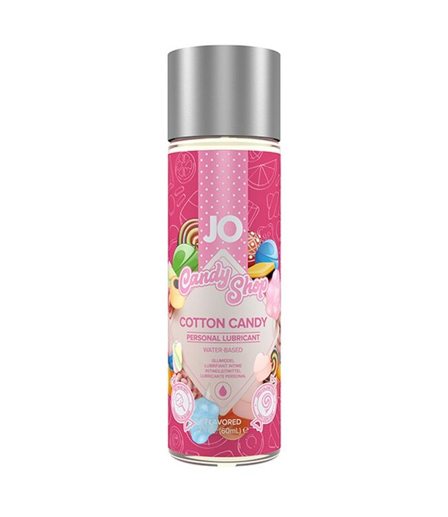 System JO JO - Candy Shop H2O Suikerspin Glijmiddel - 60ml