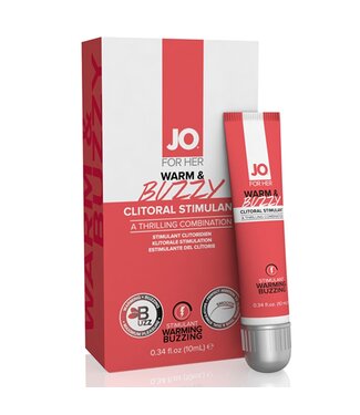 System JO JO - Warm & Buzzy Clitoris Gel - 10 ml