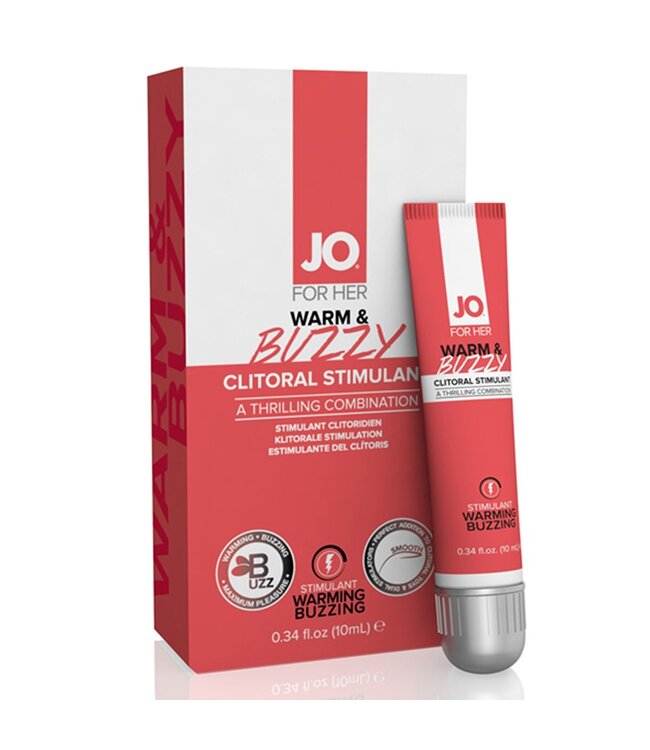 System JO JO - Warm & Buzzy Clitoris Gel - 10 ml