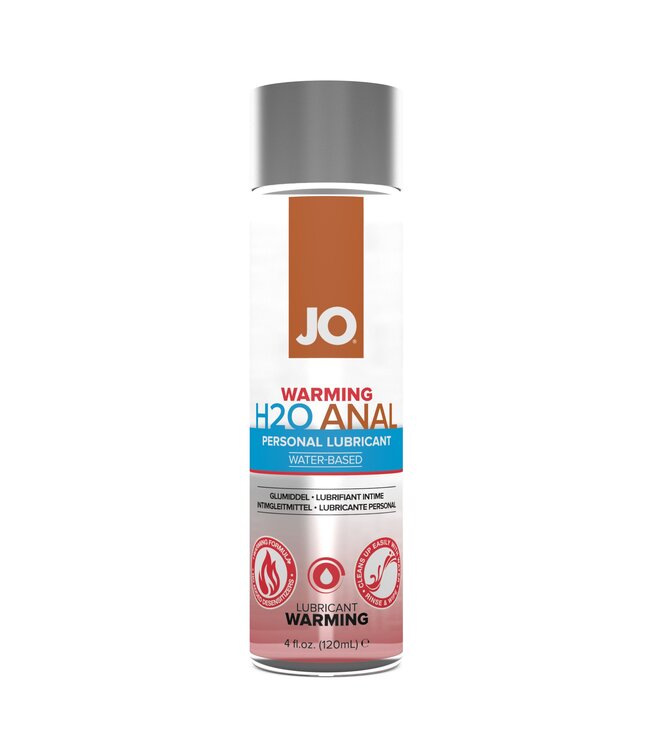 System JO System JO H2O - Verwarmende Anaal Glijmiddel - 120 ml