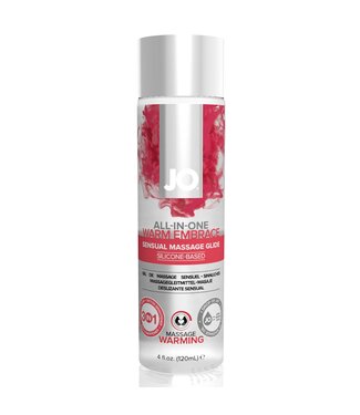 System JO System JO - Verwarmende All-in-One Massage Glijmiddel Op Siliconenbasis - 1