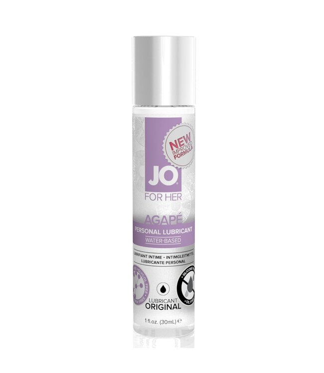 System JO System JO - For Her Agape Glijmiddel Op Waterbasis - 30 ml