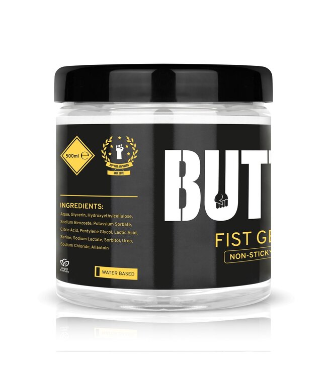 BUTTR BUTTR - Transparante Fisting Gel non-sticky - 500 ml