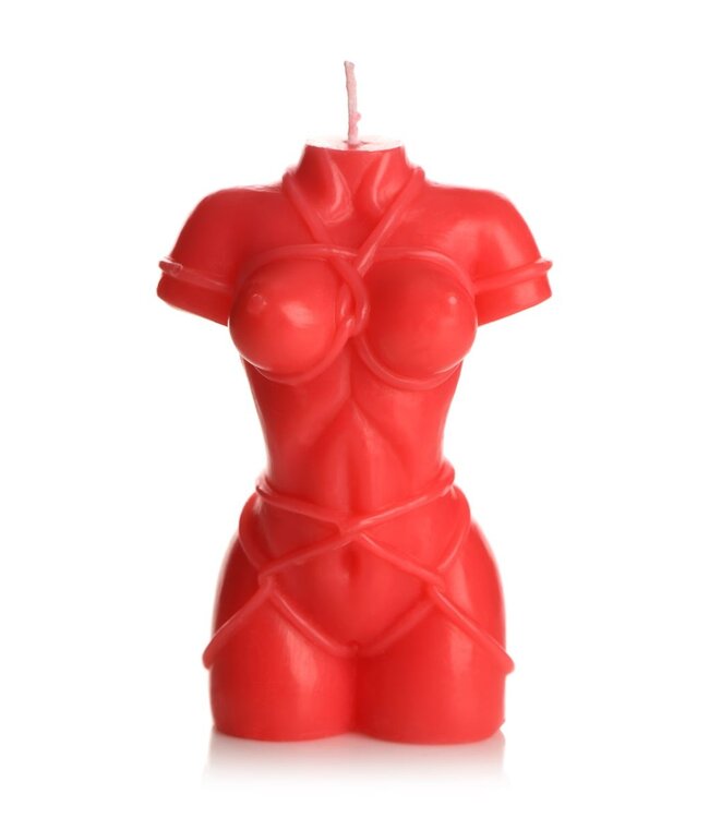 XR Brands Master Series - Druppel Kaars - Rood