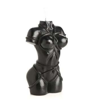 XR Brands Druppel Kaars - Zwart