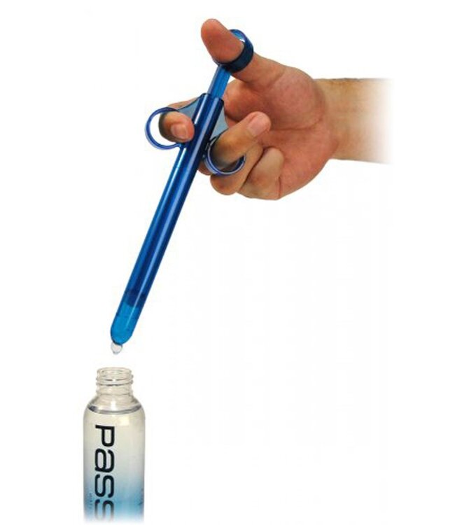 XR Brands CleanStream - XL Glijmiddel Launcher - Blauw