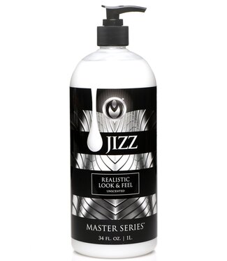 XR Brands Master Series - Jizz Wit Glijmiddel - 1L