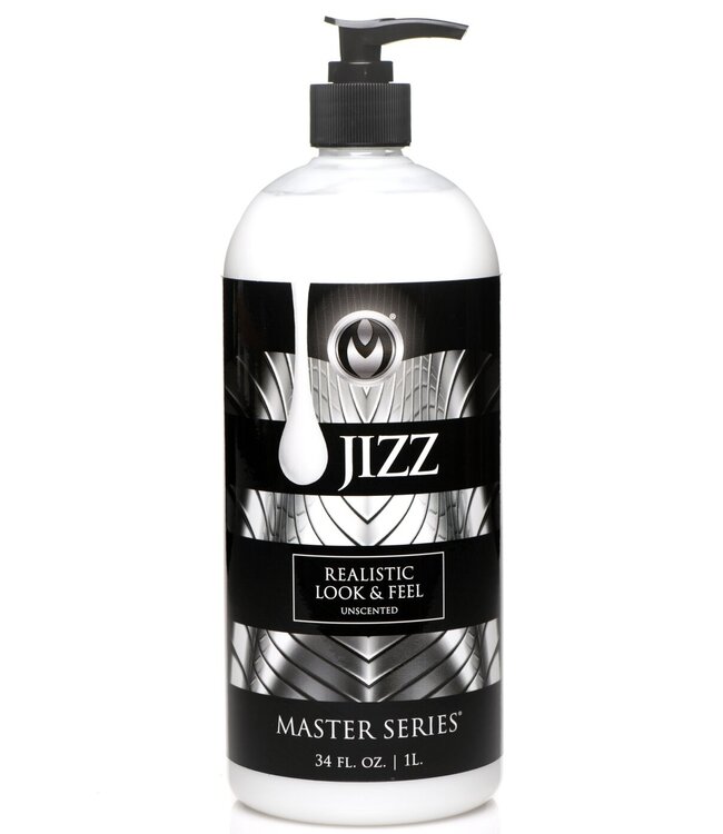 XR Brands Master Series - Jizz Wit Glijmiddel - 1L