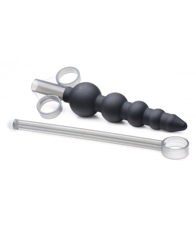 XR Brands Glijmiddel Launcher met Oplopende Anal Beads