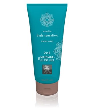 Shiatsu Massage- & Glide Gel 2 in 1 - Amber