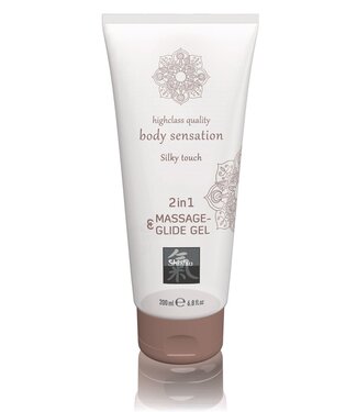 Shiatsu Massage- & Glide Gel 2 in 1 - Silky touch