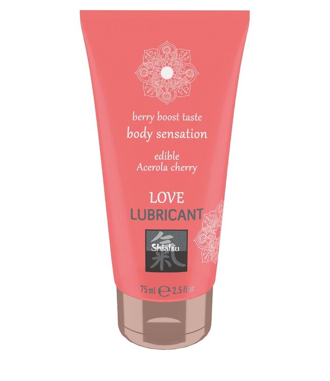 Shiatsu Love Eetbaar Glijmiddel - Acerola Kers