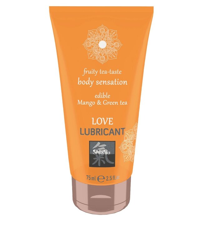 Shiatsu Love Eetbaar Glijmiddel - Mango & Groene Thee