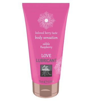 Shiatsu Love Eetbaar Glijmiddel - Framboos