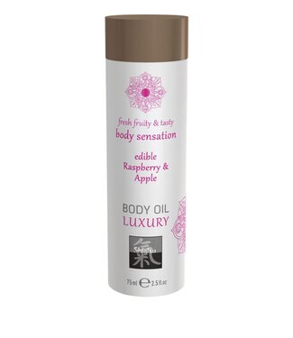 Shiatsu Luxe Eetbare Body Oil - Framboos & Appel