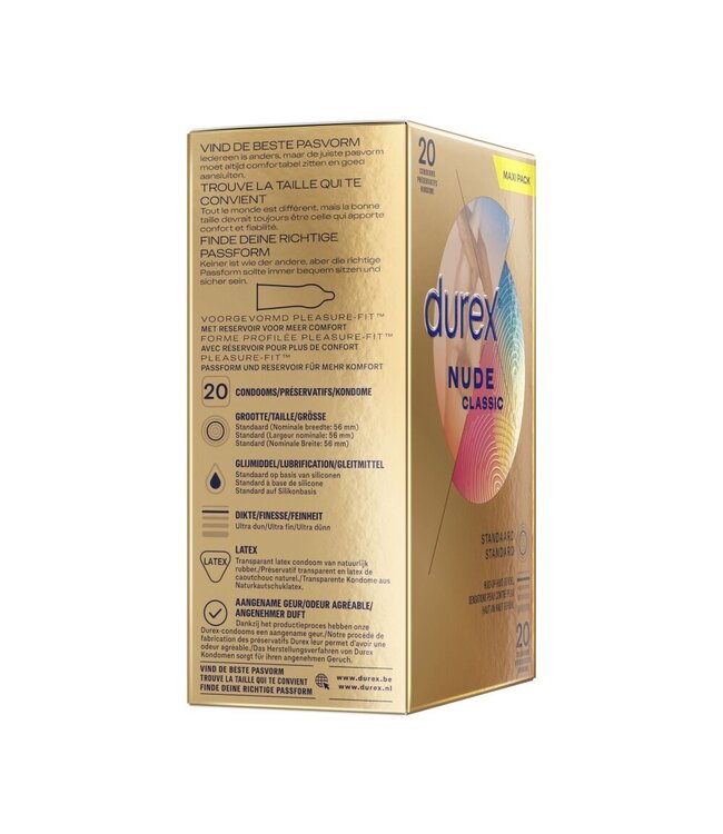 Durex Durex Condooms Nude - 20st
