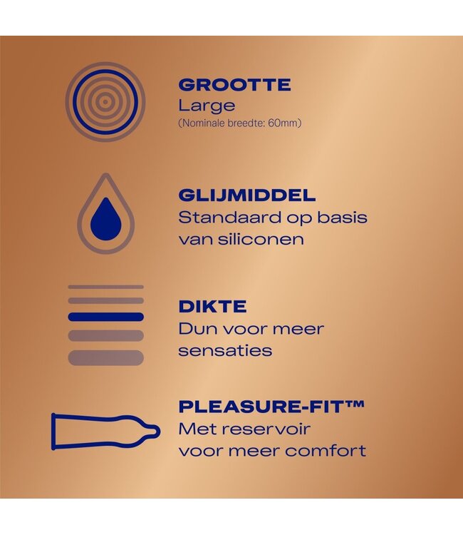 Durex Durex Condooms Nude XL - 10 stuks