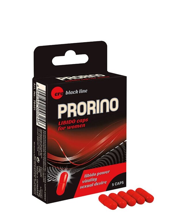 HOT HOT Prorino Libido capsules Voor Vrouwen - 5 stuks