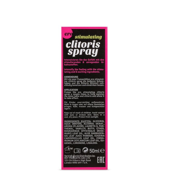 Ero by Hot HOT Stimulerende Clitoris Spray - 50 ml