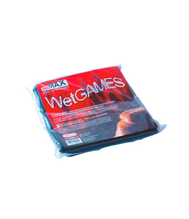Joydivision SexMAX WetGAMES Laklaken 180 x 220 cm - Zwart
