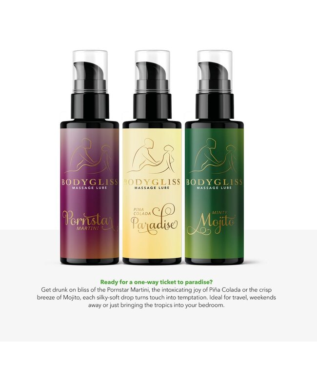 BodyGliss BodyGliss - Travel Edition 3-pack - Tropical Temptation