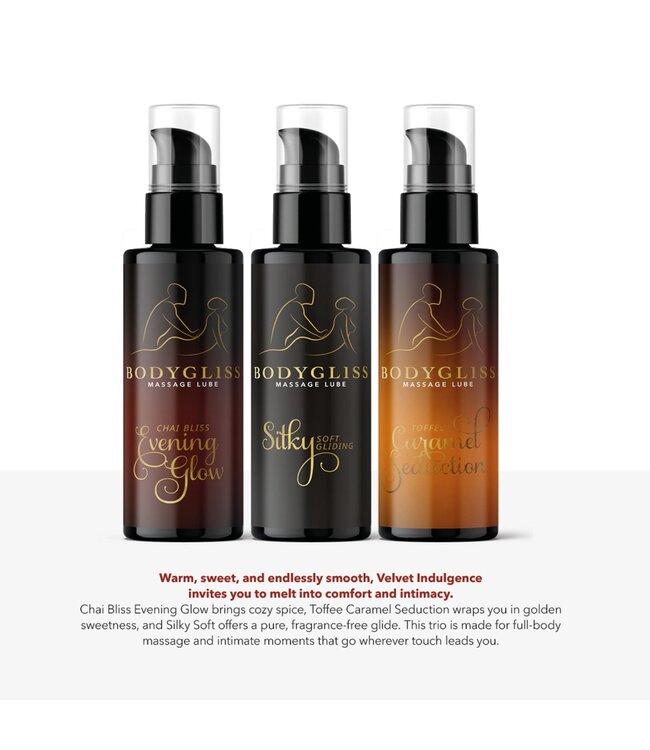 BodyGliss BodyGliss - Travel Edition 3-pack - Velvet Indulgence