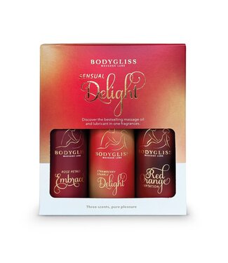 BodyGliss BodyGliss - Travel Edition 3-pack - Sensual Delight
