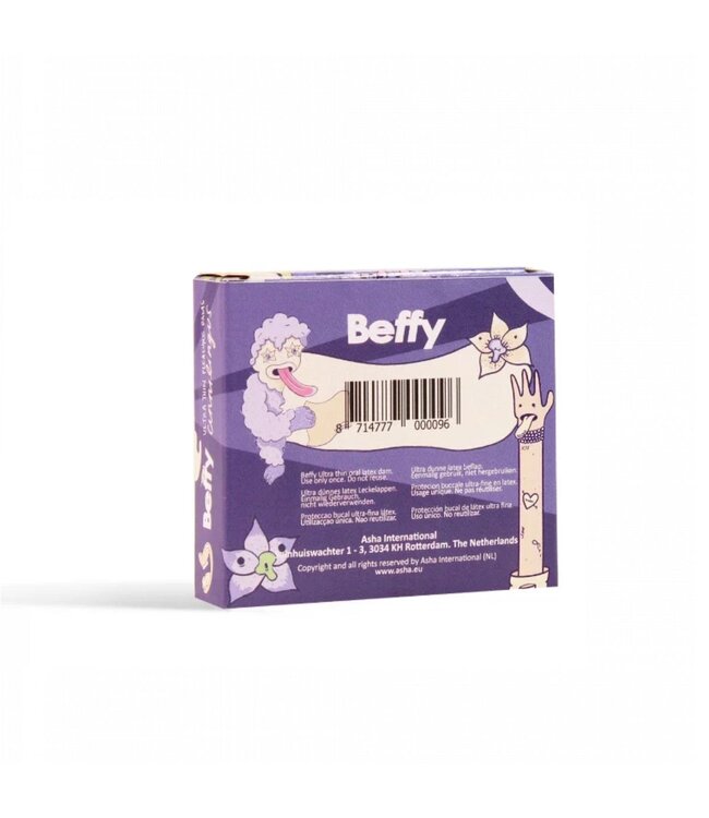 Asha Female Condoms Beffy - Liklapjes - Vanille Aroma