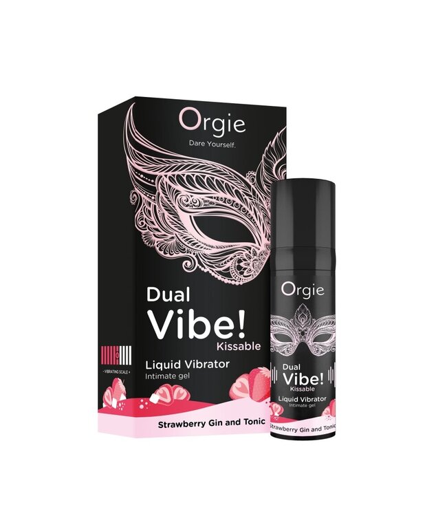 Orgie Orgie - Dual Vibe Liquid Vibrator Strawberry Gin & Tonic