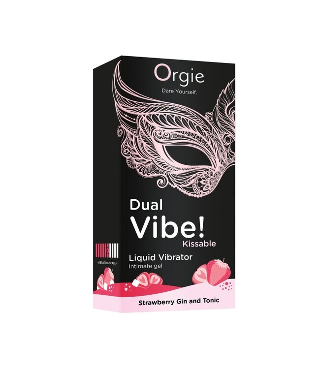 Orgie Orgie - Dual Vibe Liquid Vibrator Strawberry Gin & Tonic