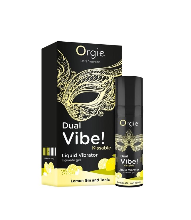 Orgie Orgie - Dual Vibe Liquid Vibrator Lemon Gin & Tonic