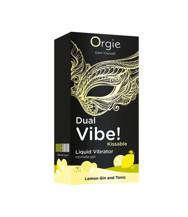 Orgie Orgie - Dual Vibe Liquid Vibrator Lemon Gin & Tonic