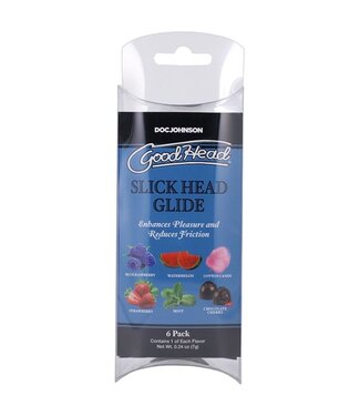Doc Johnson Doc Johnson - GoodHead Slick Head Glide - 6 stuks