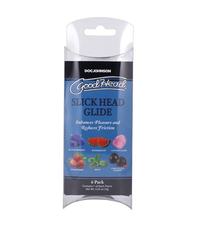 Doc Johnson Doc Johnson - GoodHead Slick Head Glide - 6 stuks