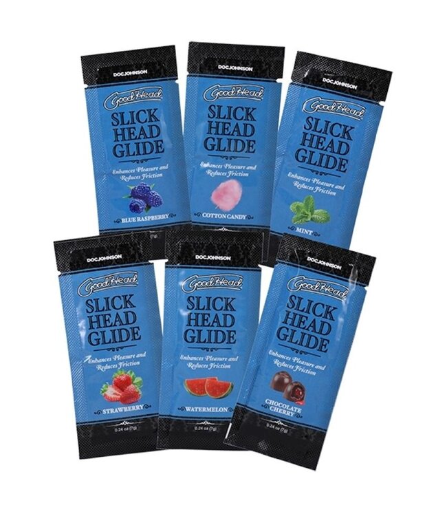 Doc Johnson Doc Johnson - GoodHead Slick Head Glide - 6 stuks