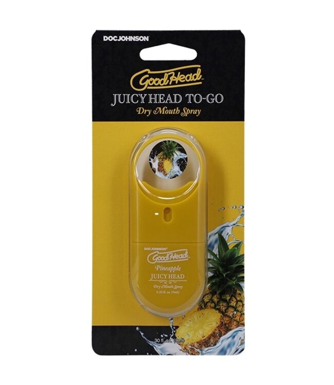 Doc Johnson Doc Johnson - GoodHead Juicy Head Dry Mouth Spray ToGo - Ananas - 9 ml