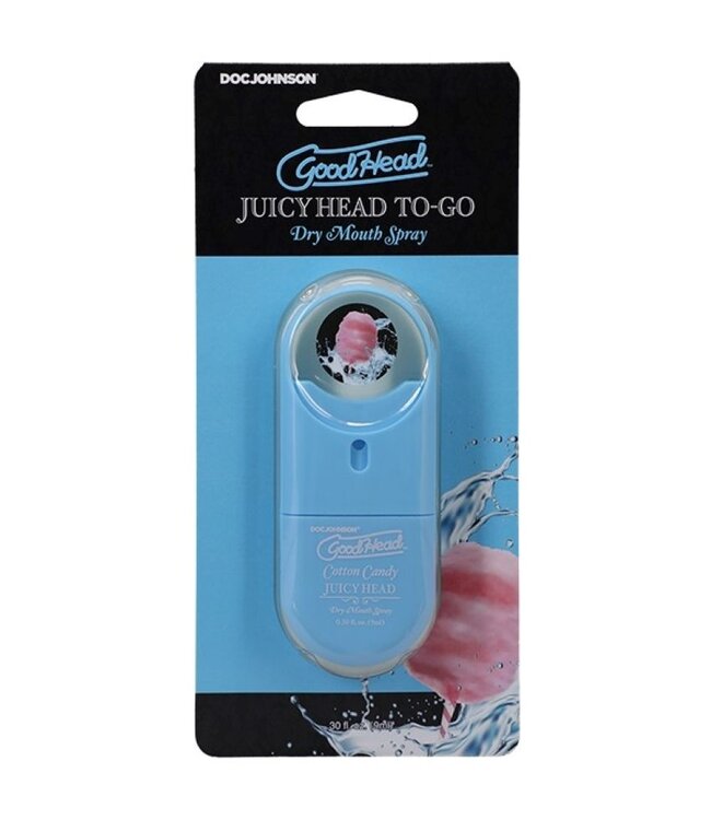 Doc Johnson Doc Johnson - GoodHead Juicy Head Dry Mouth Spray ToGo - Suikerspin - 9 ml