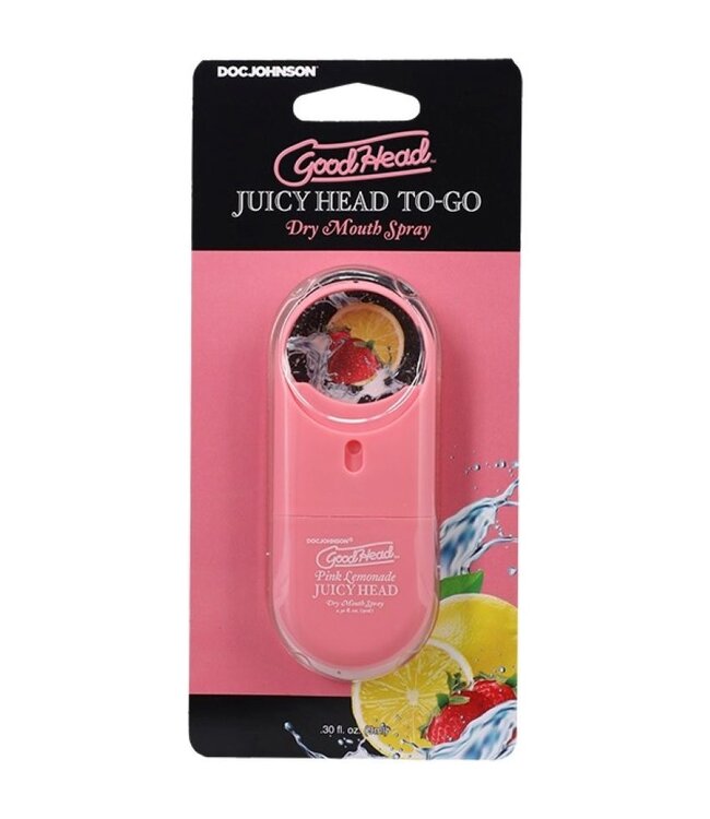 Doc Johnson Doc Johnson - GoodHead Juicy Head Dry Mouth Spray ToGo - Limonade - 9 ml