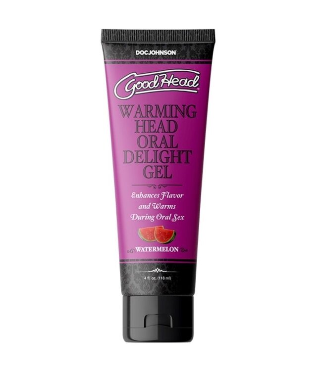 Doc Johnson Doc Johnson - GoodHead Warming Oral Delight Gel - Watermeloen - 118 ml