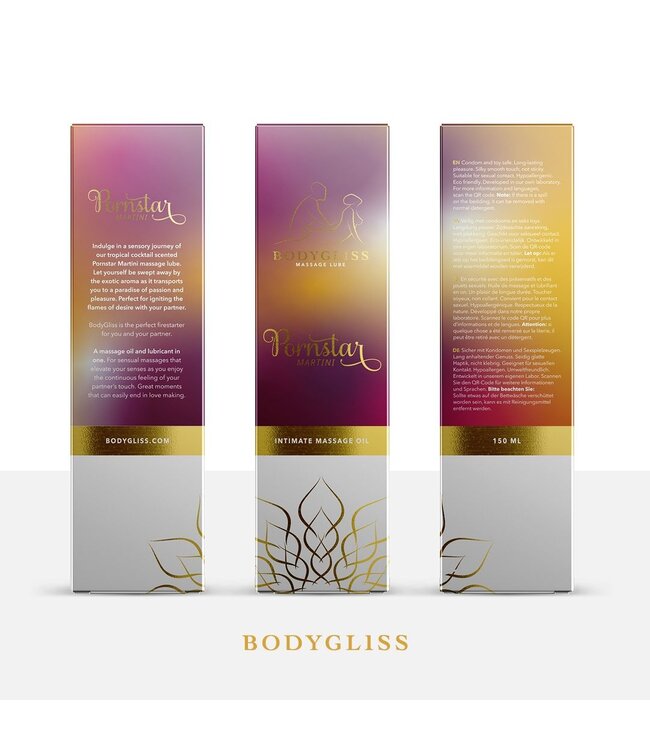 BodyGliss BodyGliss - Massage Olie En Glijmiddel in 1 Pornstar Martini - 150 ml