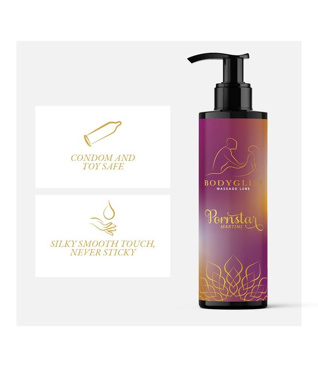 BodyGliss BodyGliss - Massage Olie En Glijmiddel in 1 Pornstar Martini - 150 ml