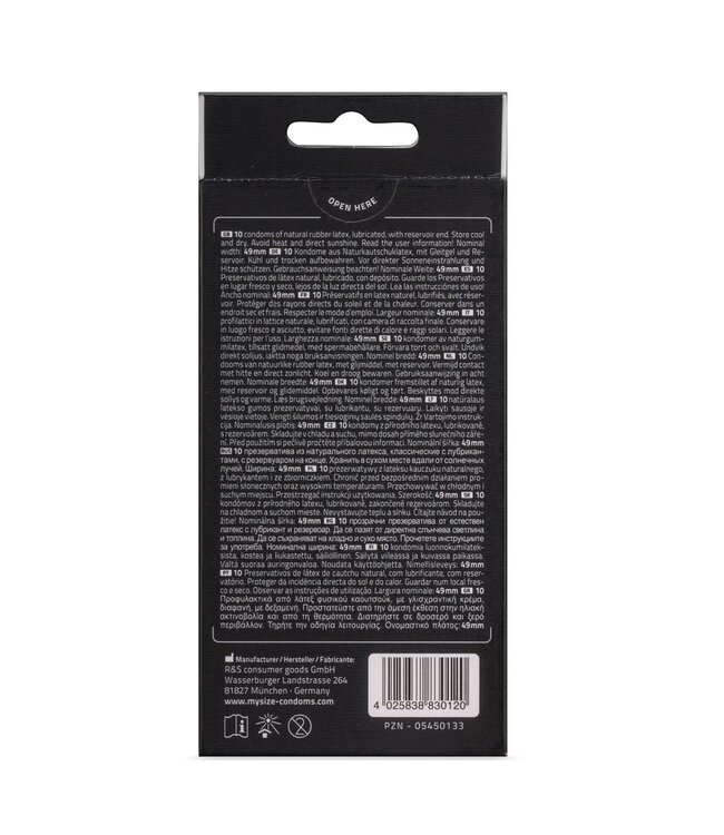 My.Size MY.SIZE Pro 49 mm Condooms - 10 stuks