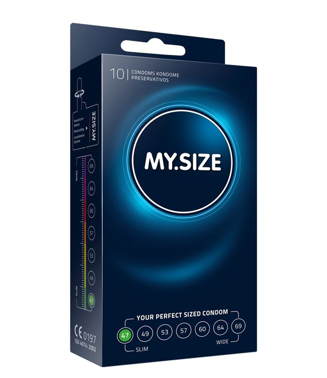 My.Size MY.SIZE Pro 47 mm Condooms - 10 stuks